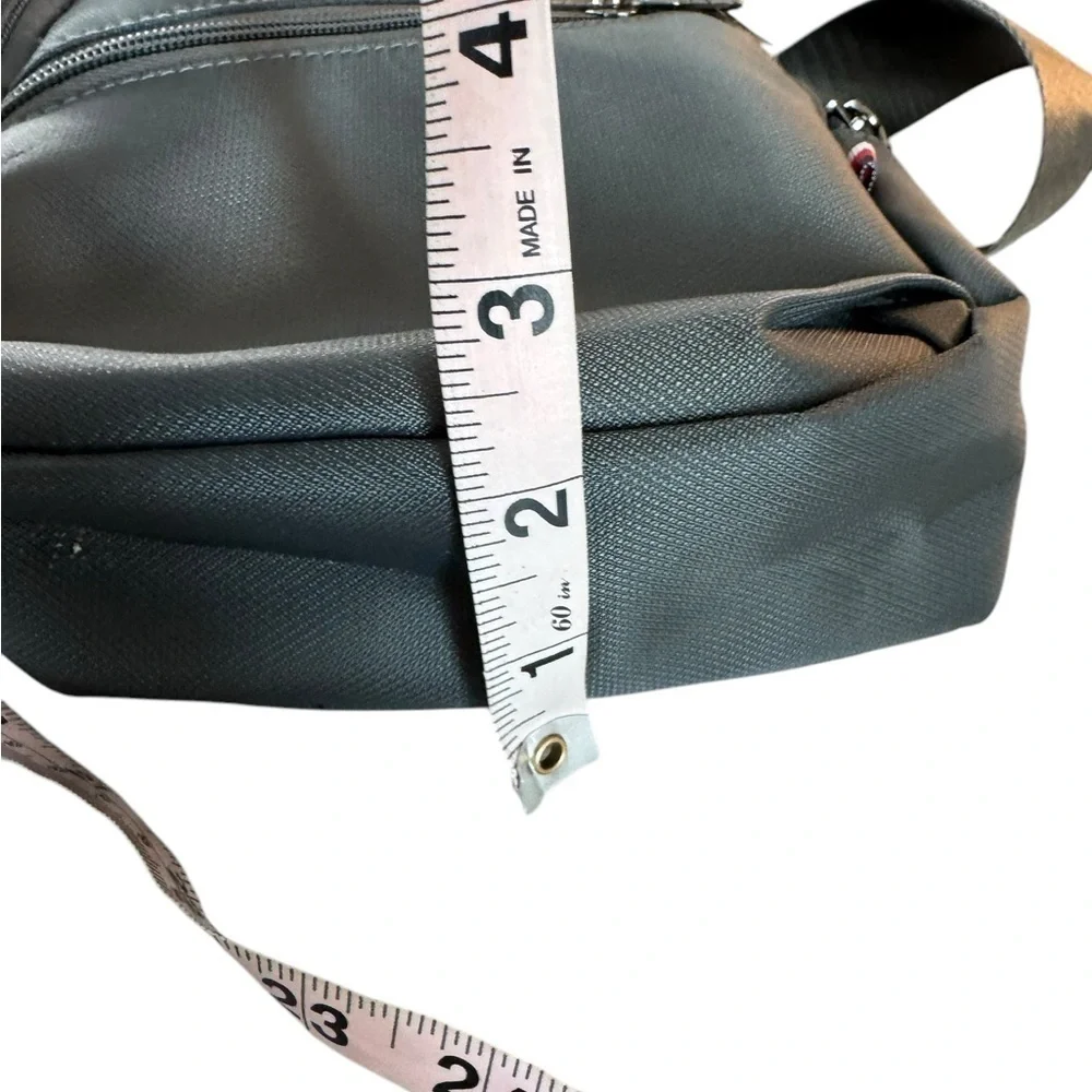 WESTEND Crossbody Sling Bag Backpack w/ Adjustable Strap Men and Women, Charcoal